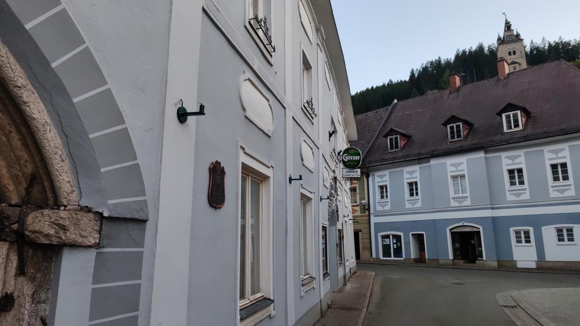 Gasthof Zur Post Eisenerz Exterior photo