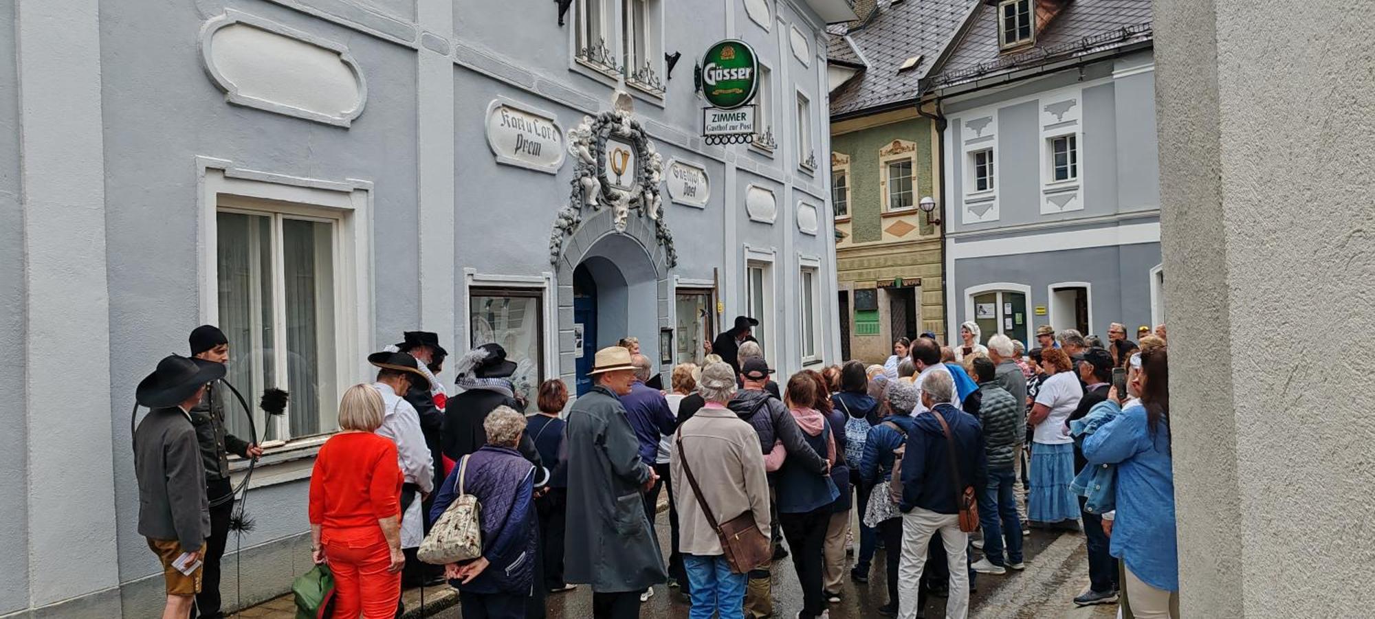 Gasthof Zur Post Eisenerz Exterior photo